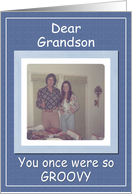 Birthday - Grandson card