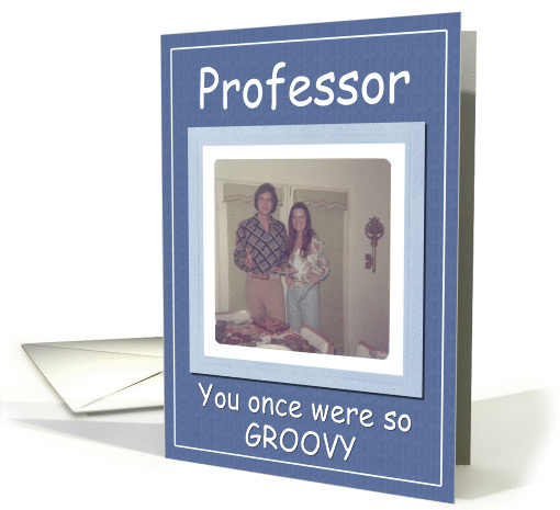 Birthday - Professor card (431829)