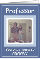 Birthday - Professor card