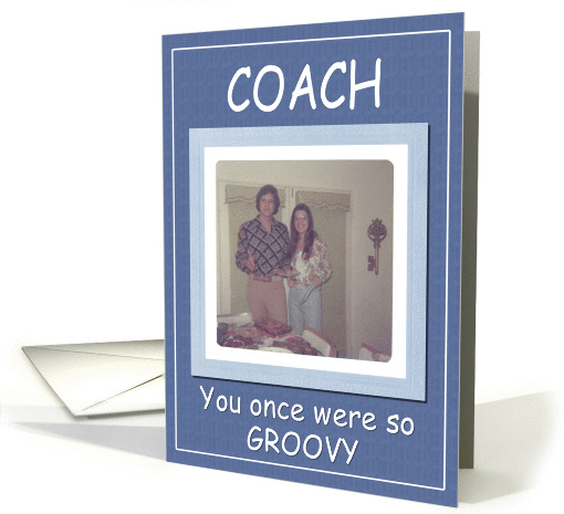 Fathers Day Coach - FUNNY card (432000)