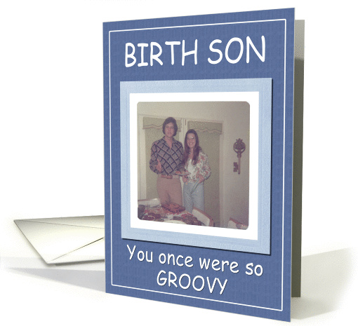 Fathers Day Birth Son - FUNNY card (432002)