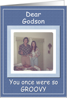 Fathers Day Godson - FUNNY card