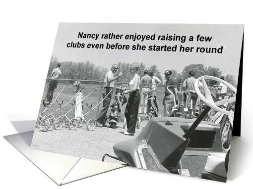Sexy Golf - FUNNY card (432080)