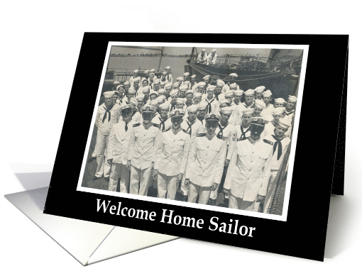 Welcome Home Sailor card (432369)