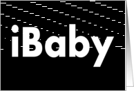 iBaby New Baby Announcement - Retro card