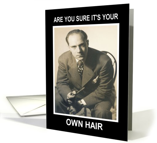 Get Well - Hair Transplant - Retro card (437267)