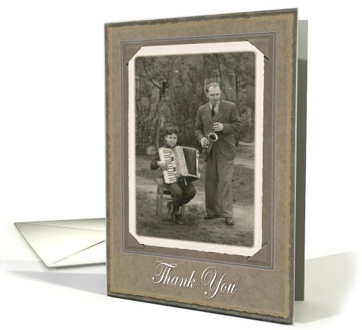 Thank you for Playing at our Wedding card (441327)