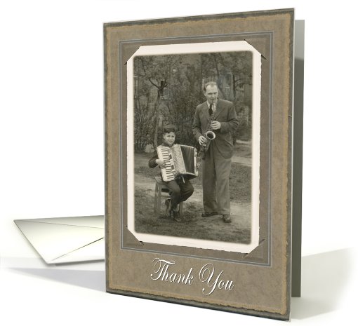 Thank you Music Teacher card (441329)