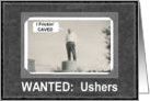 I CAVED ! Usher Invitation card