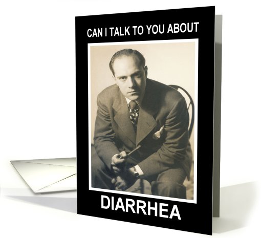 Diarrhea - Running card (442362)