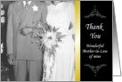 Thank You Mother of Groom from Bride card