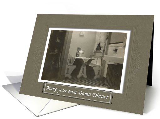 Home Humor - Vintage card (449446)