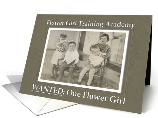 WANTED:  Flower Girl card (449559)