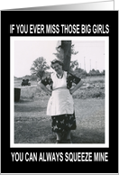 Get Well Breast Reduction II - Funny card