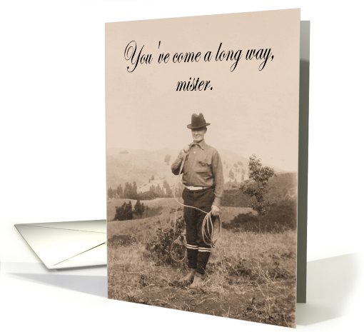 Birthday for him - humor card (491663)