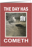 30TH Birthday for her - humor card