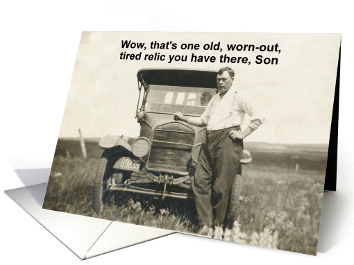 Son Birthday -  Funny card (493649)