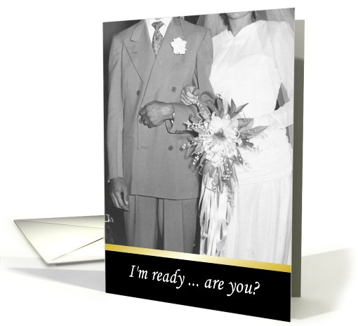 On our Wedding Day For Wife card (495283)