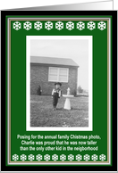Christmas Humor - Vintage Retro card