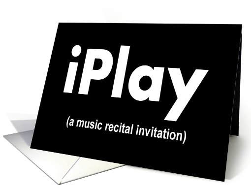 Music Recital Invitation card (496324)