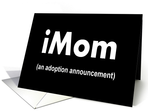 Adoption Announcement - Blank card (496334)