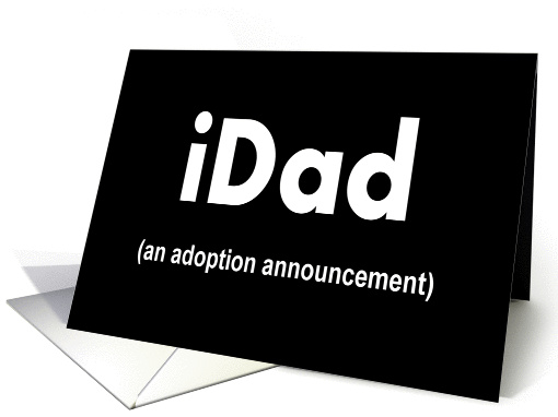 Adoption Announcement - Blank card (496337)