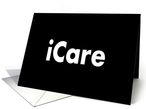 Here for you - caring card (496384)