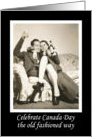 Celebrate Canada Day - Retro card