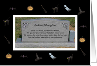 Comical Crypts - Halloween Humor card
