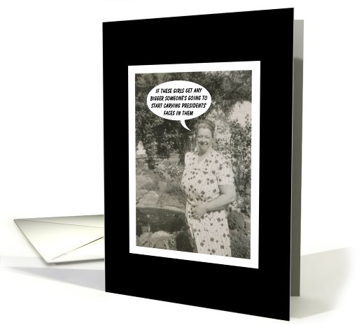Breast Reduction Congratulations - FUNNY card (499296)