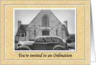 Ordination...