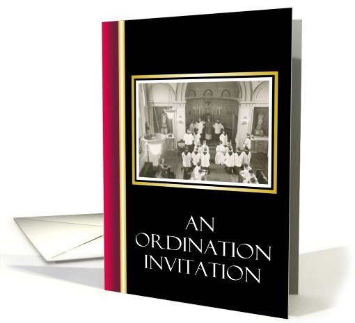 Ordination Invitation card (505612)