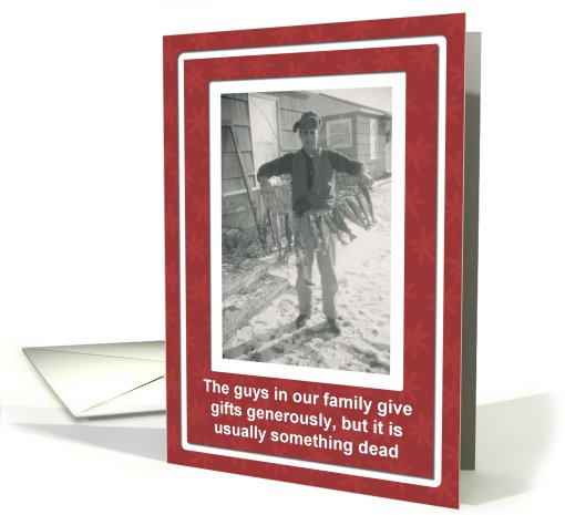Fishy Christmas Holiday for SIL - FUNNY card (506649)