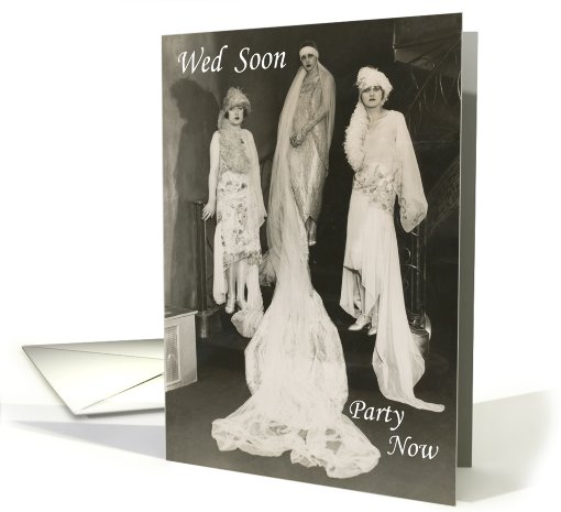 Bachelorette Party - Vintage card (512691)