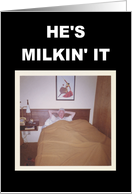 Get Well for Him - FUNNY card