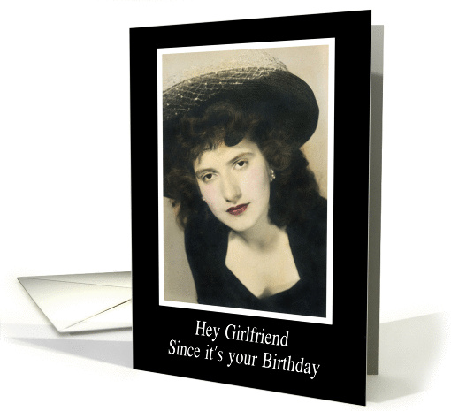 Lesbian partner Birthday - RETRO card (514969)