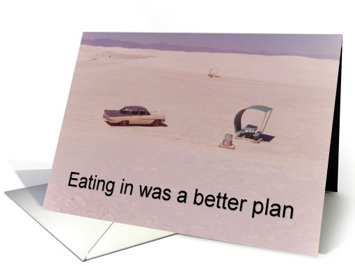 IN for Dinner - Thank You card (516568)