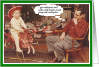 Christmas Present Envy - FUNNY card