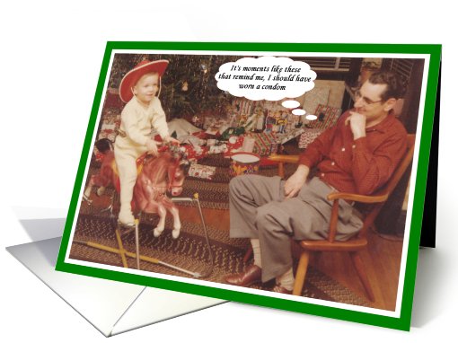 Christmas Accident Boy for Husband  - FUNNY card (526785)