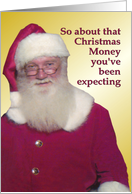 Christmas Money NOT Enclosed - FUNNY card