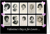 Valentine’s Day for Lovers Adult Sexy - Retro - FUNNY card