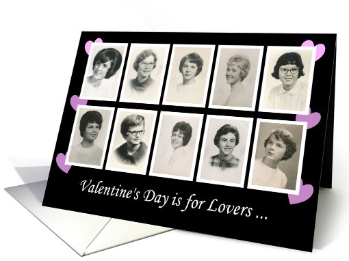 Valentine's Day Love Sweetheart - Retro - FUNNY card (535899)