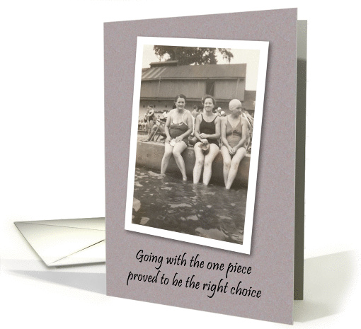 The Lesbian Dippers - Retro - FUNNY card (536403)