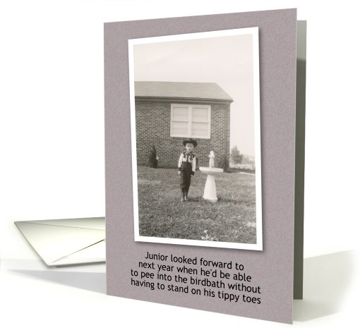 Whiz Kid Birthday - Retro - FUNNY card (536413)