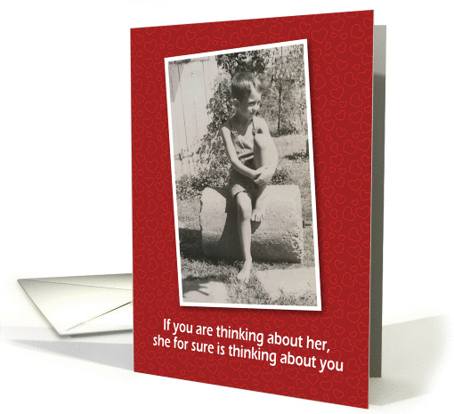 Valentine for Her - Retro card (536557)