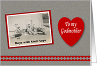 Valentine’s Day Godmother - Boy Toys card