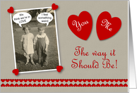 Valentine’s Day Sweetheart card