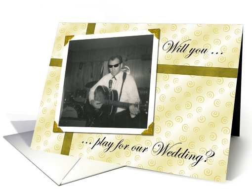 Play for our Wedding? card (562774)