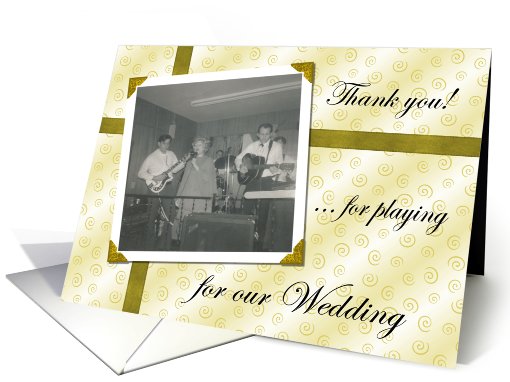 Thank you for playing - Wedding? card (562776)