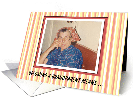 Grandmother Congratulations - Funny card (563460)